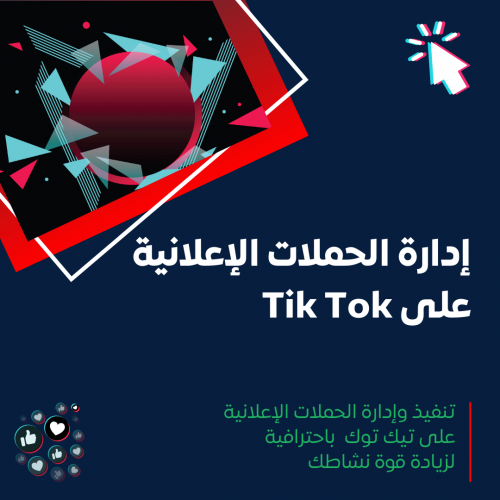 خدمة إعلانات تيك توك